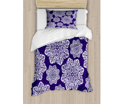 Flora Lace Snowflake Duvet Cover Set