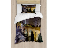 Roman Bridge Duvet Cover Set