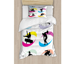 Sport Games Jogging Duvet Cover Set