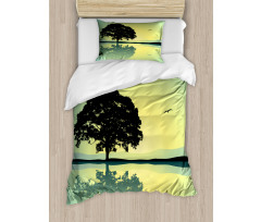 Reflections on Water Sun Duvet Cover Set