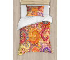 Grunge Sun Boho Duvet Cover Set