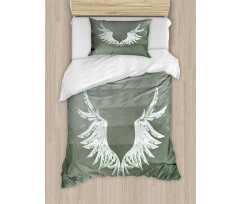 Coat of Arms Wings Duvet Cover Set