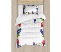 Blossom Spring Flowers Duvet Cover Set