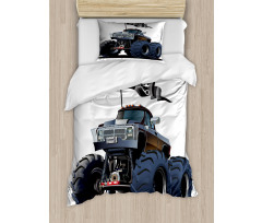 Monster Truck Pirate Duvet Cover Set