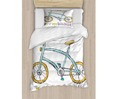 Bicycle Kids Love Words Duvet Cover Set