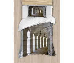 Medieval Art Corridor Duvet Cover Set