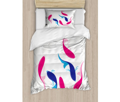 Fish Yin Yang Duvet Cover Set