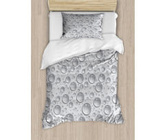 Waterdrops Monochrome Duvet Cover Set