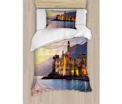 Old Mediterranean Town Duvet Cover Set