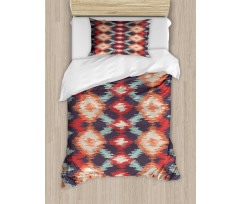 Oriental Weaving Style Duvet Cover Set