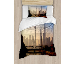 Shanghai Morning View Duvet Cover Set