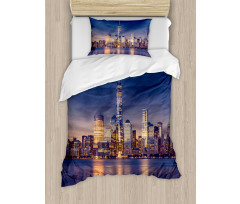 Manhattan Landscape Duvet Cover Set