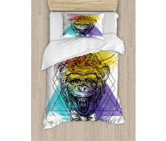 Funny Geometric Duvet Cover Set