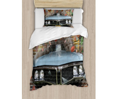 Graffiti Style Street Art Duvet Cover Set