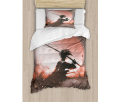 Samurai Japan Duvet Cover Set