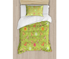 Bluebell Flowers Duvet Cover Set