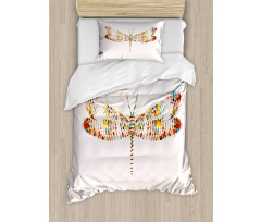 Majestic Dragonfly Art Duvet Cover Set