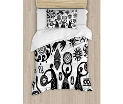 Primitive Cave Duvet Cover Set