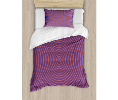 Hypnotic Spiral Duvet Cover Set