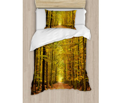 Pathway into the Forest Duvet Cover Set