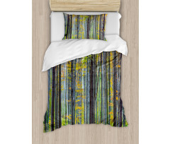 Autumn Season Beech Forest Duvet Cover Set