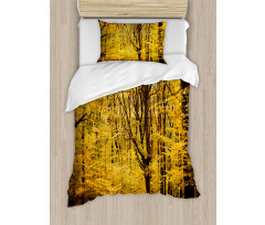 Autumn in Nature Theme Duvet Cover Set