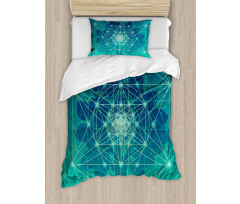 Tree with Shapes Duvet Cover Set