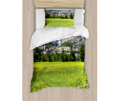 Yosemite Falls Country Duvet Cover Set