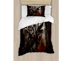 Knight Fantasy Theme Duvet Cover Set