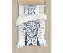 Feather Duvet Cover Set