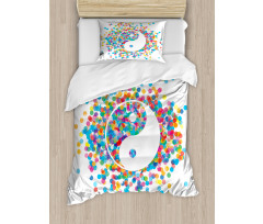 Colorful Peace Duvet Cover Set