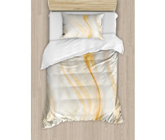 Wavy Marble Effect Duvet Cover Set