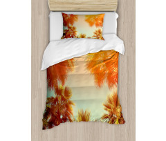 Rest Under Trees Duvet Cover Set