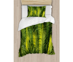 Palm Trees Exotic Duvet Cover Set