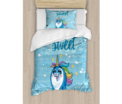 Penguin and Sea Duvet Cover Set