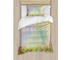 Spring Flower Nature Duvet Cover Set