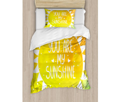 Sun Love Art Duvet Cover Set