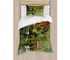 Nature Foggy Morning Duvet Cover Set