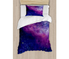 Galaxy Nebula Star Duvet Cover Set
