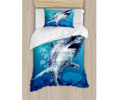 Shark Oceanlife Animal Duvet Cover Set