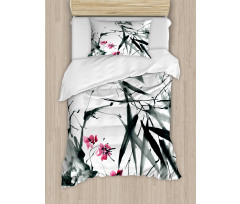 Natural Spring Buds Duvet Cover Set