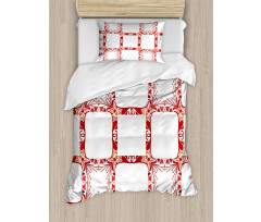 Modern Old Shapes Duvet Cover Set