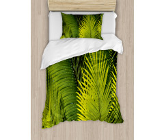 Tropical Foliage Leaf Duvet Cover Set