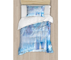 Little House Mountains Duvet Cover Set