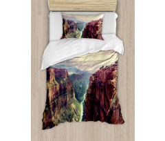 Grand Canyon River Duvet Cover Set