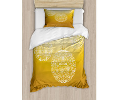 Round Bauble in Air Duvet Cover Set
