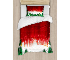 Xmas Theme Duvet Cover Set