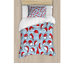 Pop Art Style Poster Duvet Cover Set