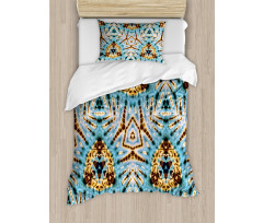 Abstract Tribal Patterns Duvet Cover Set