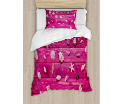 Seashells Vintage Duvet Cover Set